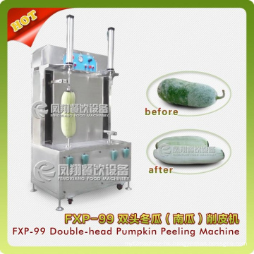 Double-Head Pumkin Peeling Machine, Chinese Watermelon Peeling Machine Fxp-99